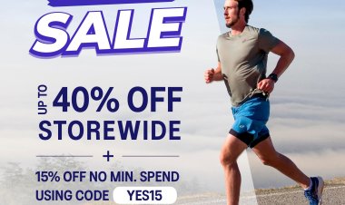 asics year end sale up to 40% off storewide + 15% off no min spend