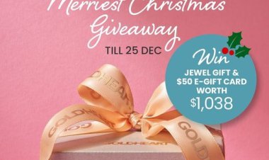 Goldheart jewelry Christmas giveaway Jewel Gift and $50 e-gift card worth $1038 enter contest till 25 Dec