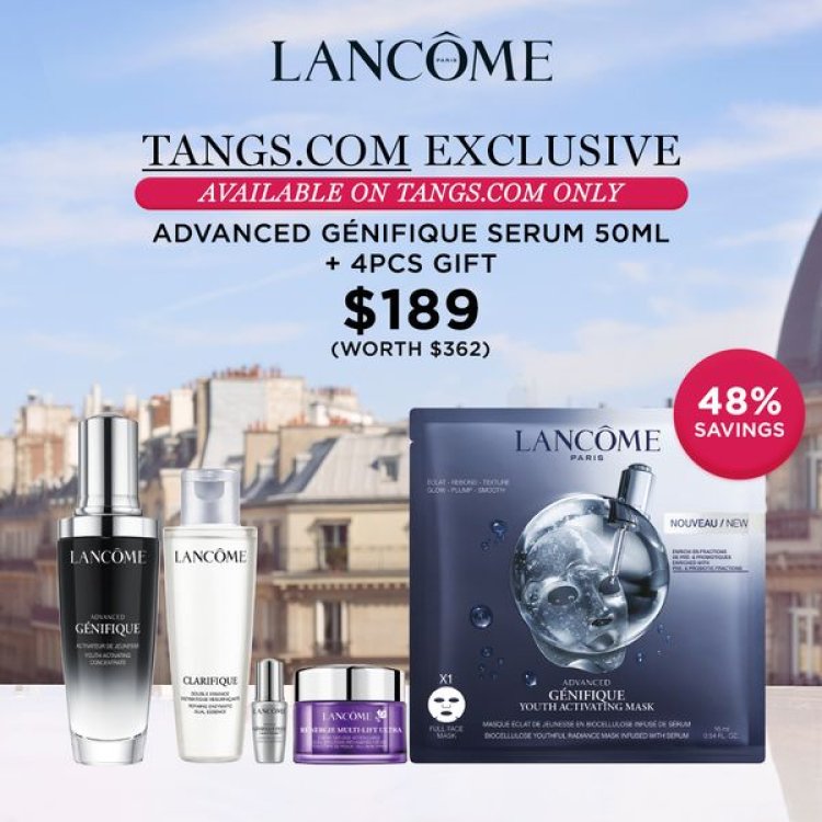 Tangs beauty Christmas sale enjoy 10% off with min spend on participating  brand till 18 Dec