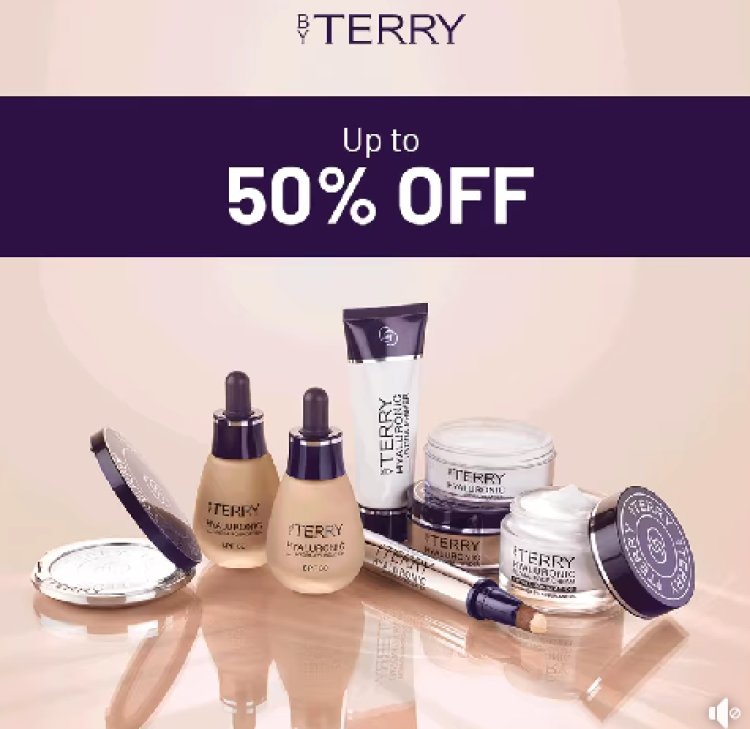 By Terry Christmas sale skin care or make up up to 50% off till 31 Dec