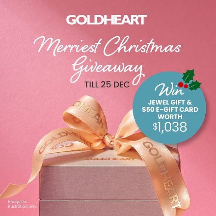 Goldheart jewelry Christmas giveaway Jewel Gift and $50 e-gift card worth $1038 enter contest till 25 Dec