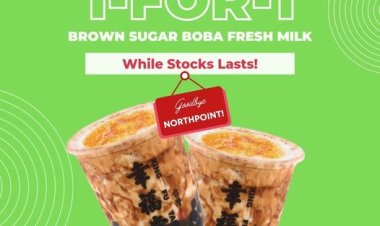 Xing Fu Tang @ Northpoint City 1 for 1 brown sugar boba fresh milk while stock last