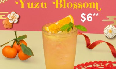 Collin's Chinese New Year refreshing fizzy mix yuzu flavour @ $6 till 5 Feb 2023