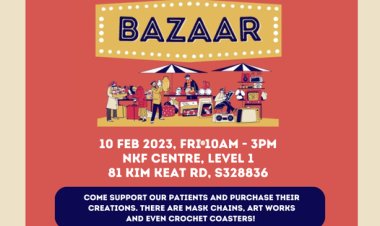 NKF Community Bazaar handiworks on 10 Feb mark your calender now