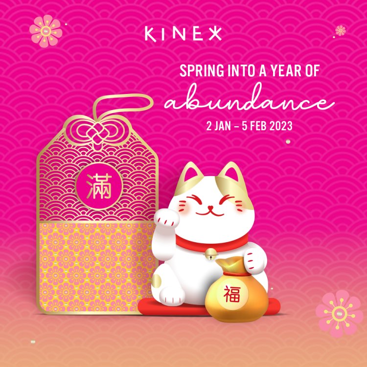 Kinex Mall bountiful rewards free gifts with purchase till 5 Feb 2023