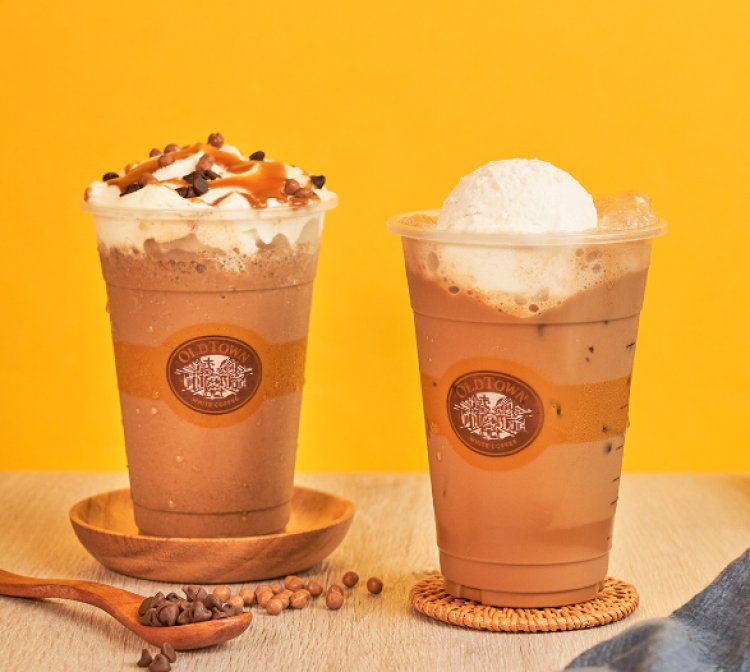 Old Town new drink Old Town White Coffee Float or Teh Tarik Float available now