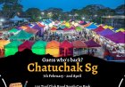 Chatuchak Night Market in Singapore now at The Grandstand from 7 Feb till 2 Apr