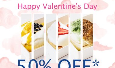 artea sg Valentine promotion 50% off souffle when you purchase 2 drinks