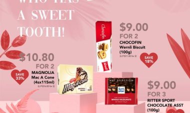 HAOmart Valentine promotion on sweet treats till 14 Feb