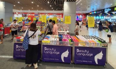 Beauty Language AMK Hub beauty fair till 12 Feb