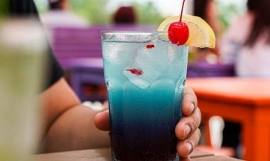 Bikini Bar Purple Rain cocktail promo @ $12+ per glass February only