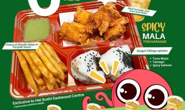 Hei Sushi student meal @ $6.50 Eastwood outlet