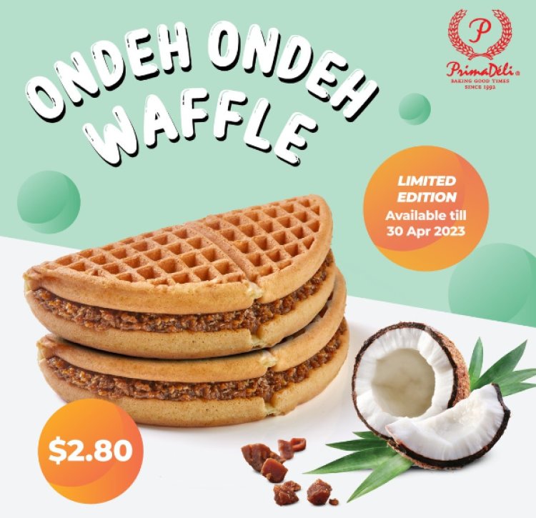Prima Deli Ondeh Ondeh waffle @ $2.80 till 30 Apr