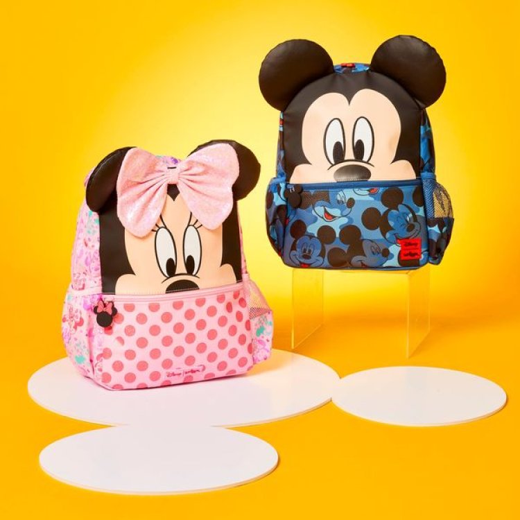 Smiggle Mickey and Minnie Mouse Junior Character Backpack is here