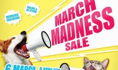 Pet Lovers Centre March Madness sale till 2 April