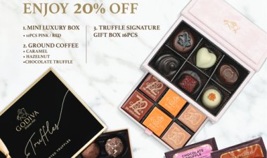 Godiva @ Takashimaya @ 20% off and buy 10 free 10 on selected Chocolate till 31 March