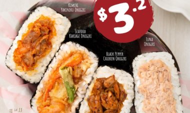 Mos Burger Express Onigiri @ $3.20 each