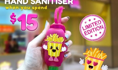 Shake Shake In A Tub free hand sanitizer when you spent $15 at 111 Somerset