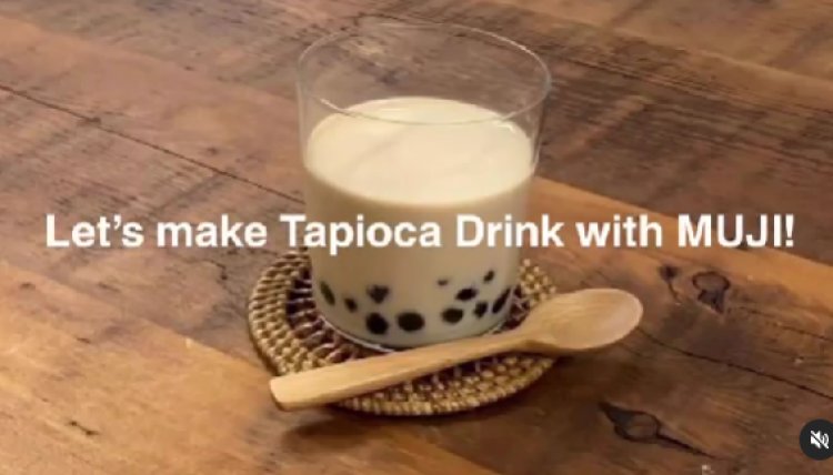Muji @ $2 make your own Tapioca drink