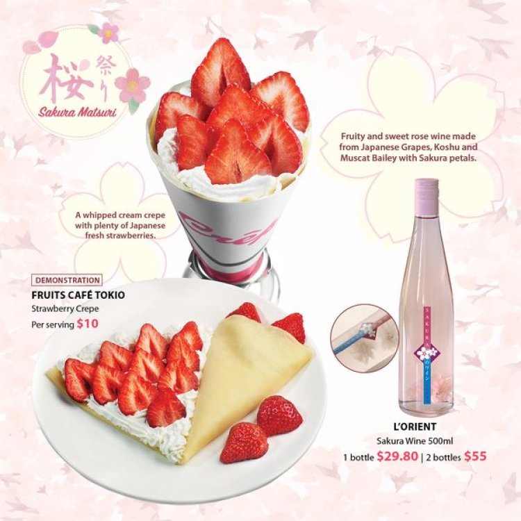 Isetan japanese Food and desserts at Sakura Matsuri Fair Serangoon Central till 26 March