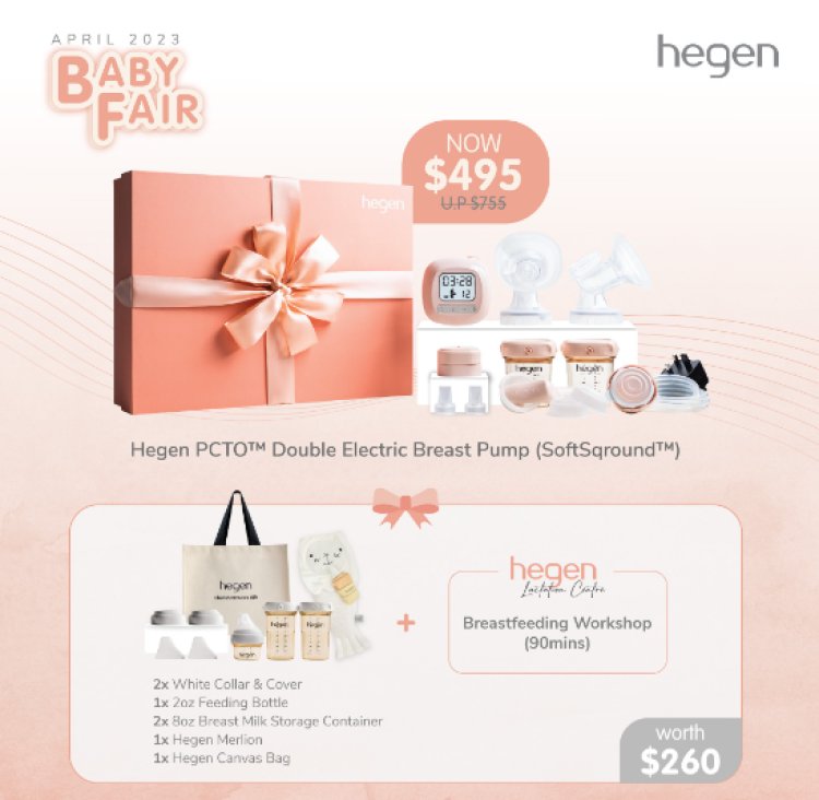 Hegen @ mummy market baby fair exclusive promotion 7 to 9 April