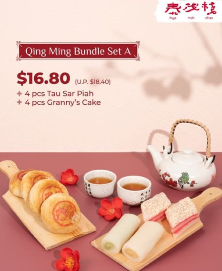 Thye Moh Chan Qing Ming bundle set @ $16.80 till 15 April