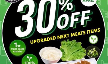 Next Meats 30% off promotion for dine in customers 10 to 30 April