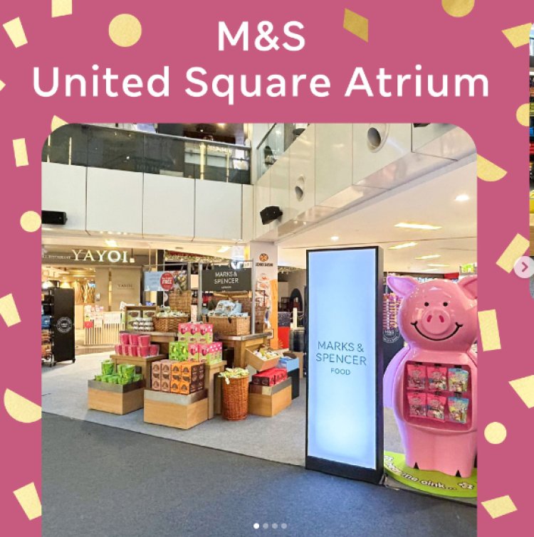 Marks & Spencer brand-new pop-up store with exciting offers has just arrived at United Square Atrium! Enjoy