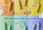 The Powder Shampoo x Scoop Wholefoods 20% off for any 2 full size products till 31 May
