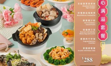 Lao Huo Tang Mother Day set menu @ $288 for 6 pax